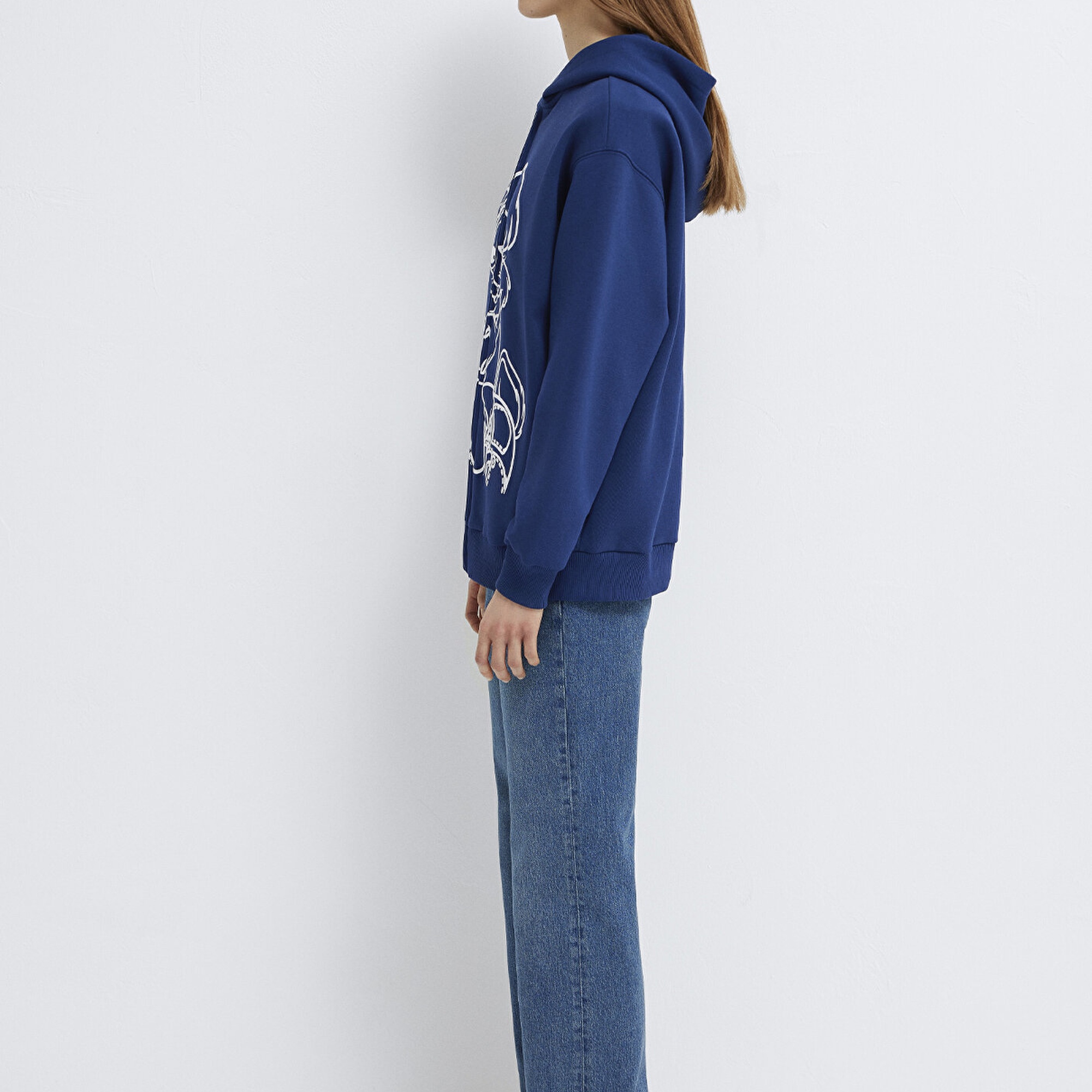 Mavi Lola Bunny Baskılı Lacivert Sweatshirt 1S10523-70491