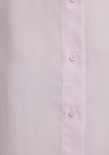  Mavi Pembe (TENCEL™) Gömlek Loose Fit / Bol Rahat Kesim 1211373-91004