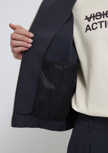  Mavi Siyah Gömlek Loose Fit / Bol Rahat Kesim 1211507-900