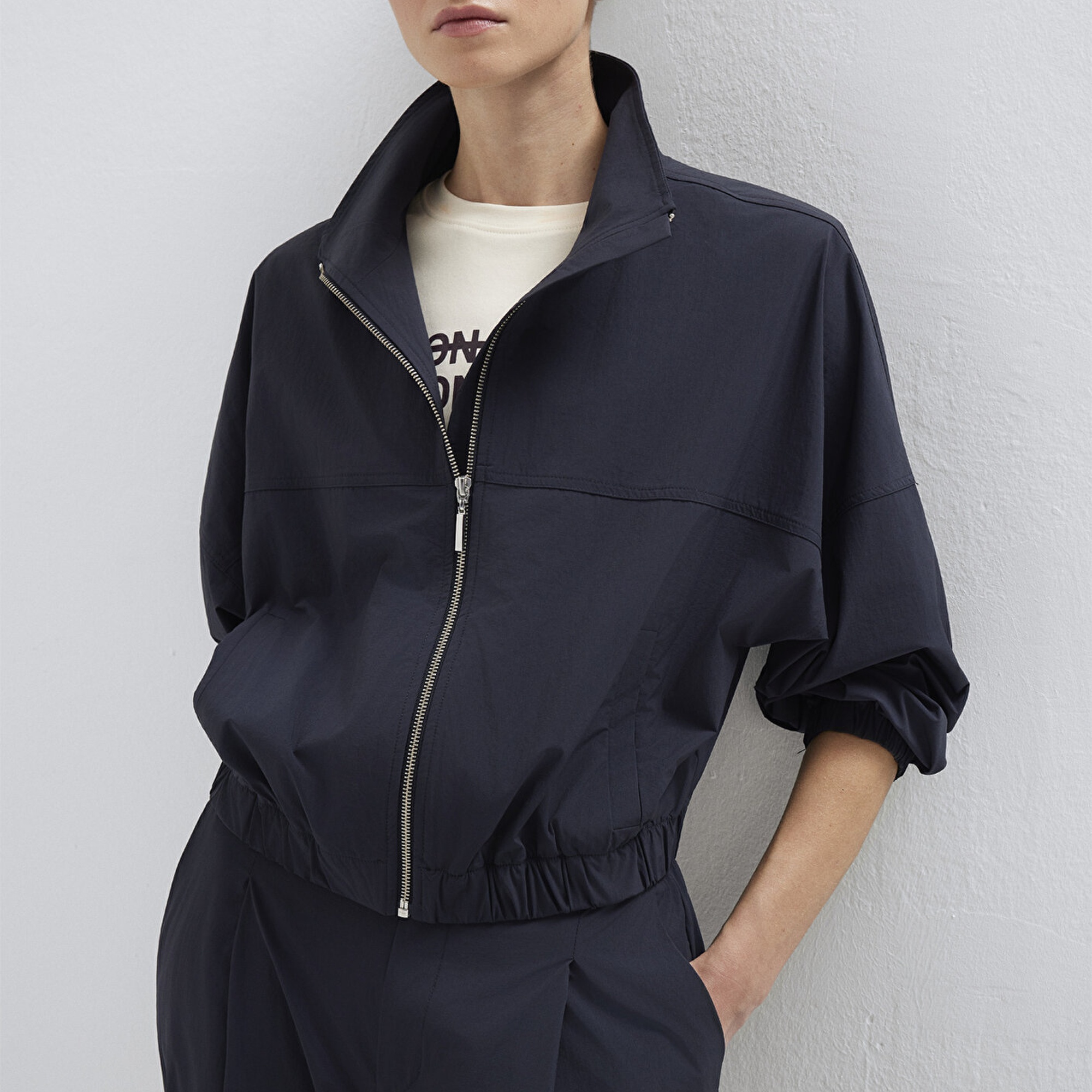 Mavi Siyah Gömlek Loose Fit / Bol Rahat Kesim 1211507-900