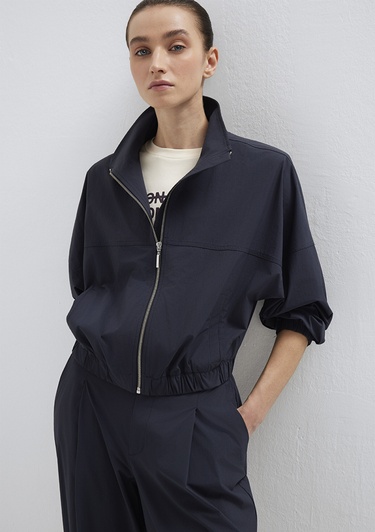  Mavi Siyah Gömlek Loose Fit / Bol Rahat Kesim 1211507-900