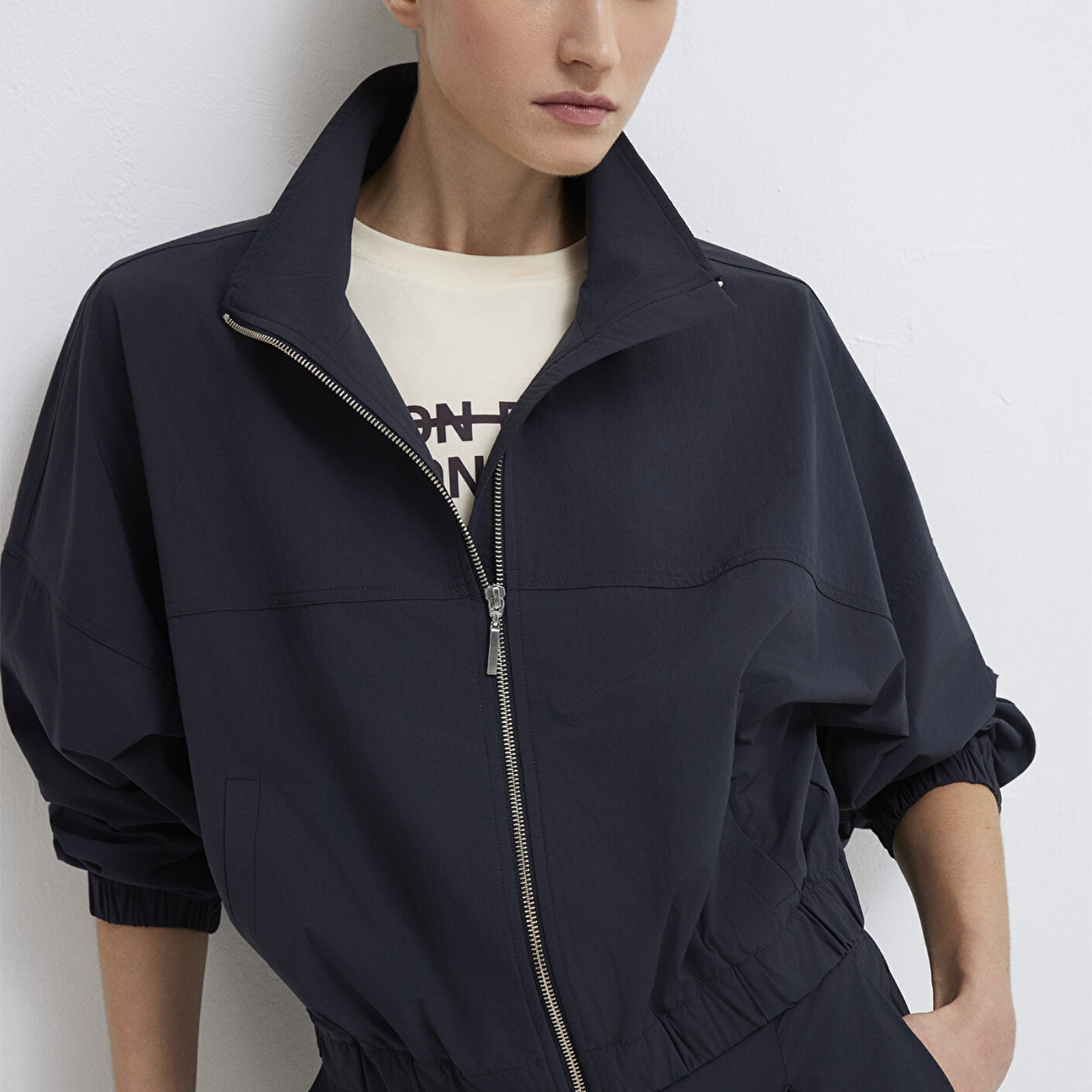 Mavi Siyah Gömlek Loose Fit / Bol Rahat Kesim 1211507-900