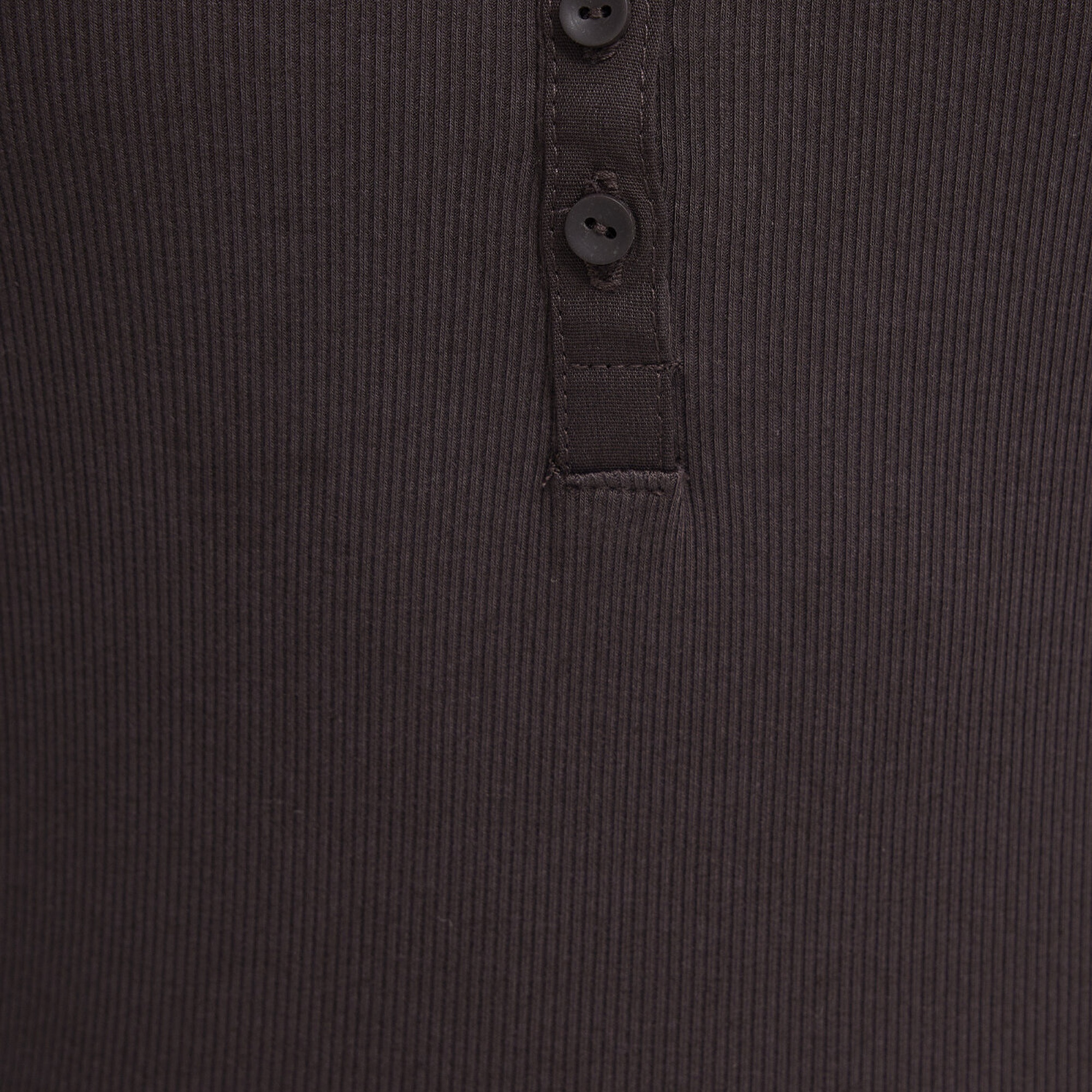 Mavi Uzun Kollu Kahverengi Tişört Fitted / Vücuda Oturan Kesim 1613843-70240