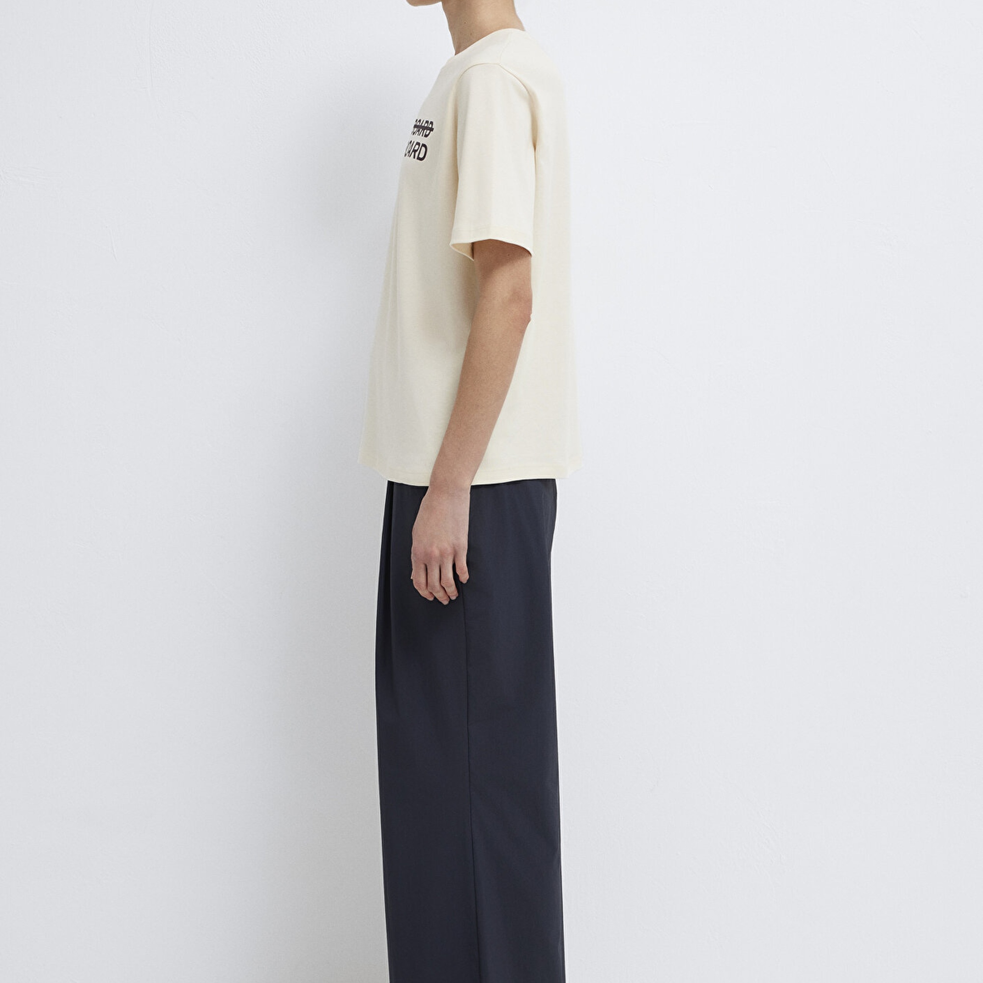 Mavi Baskılı Ekru Tişört Regular Fit / Normal Kesim 1613842-70005