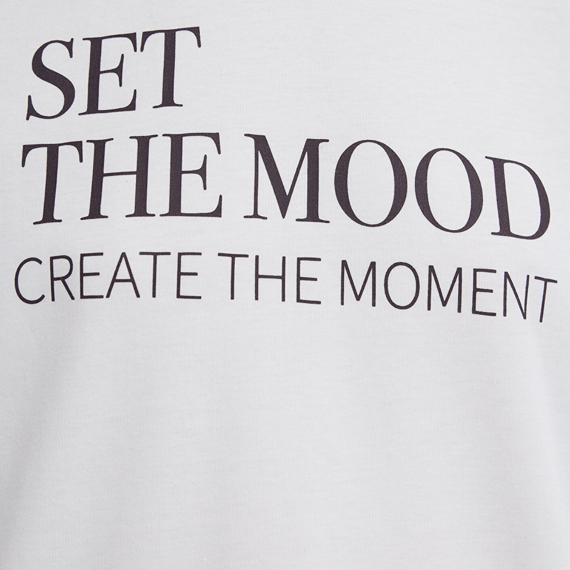 Mavi Baskılı Ekru Tişört Regular Fit / Normal Kesim 1613844-70057