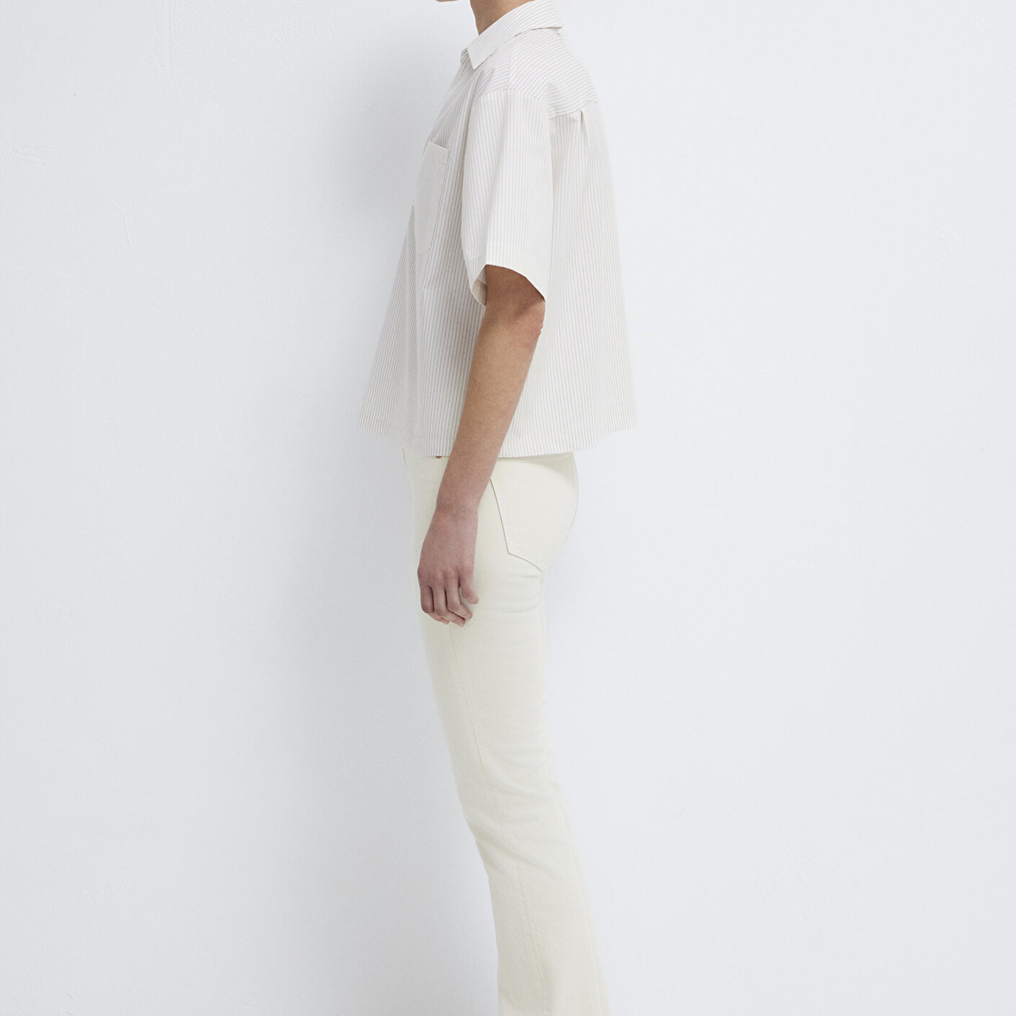 Mavi Çizgili Bluz 1211377-82759