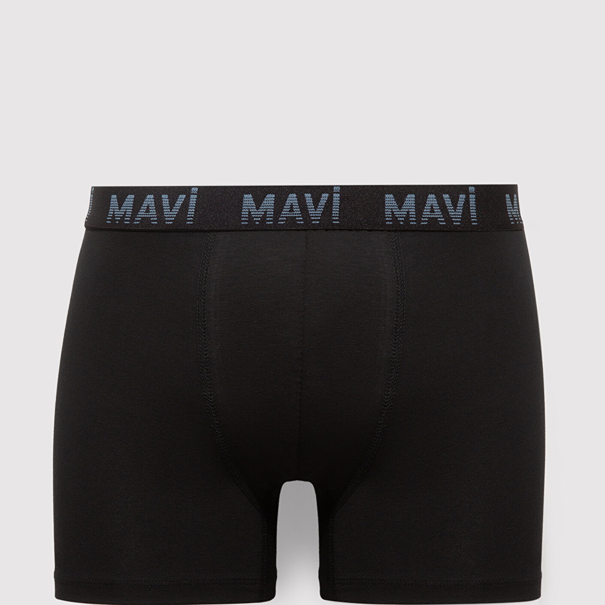 Mavi 7li Siyah Basic Boxer 0912287-900