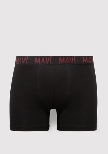  Mavi 7li Siyah Basic Boxer 0912287-900