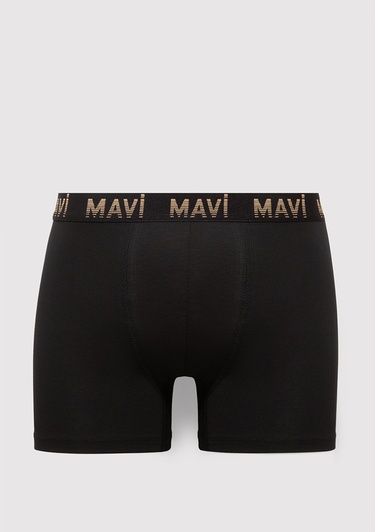 Mavi 7li Siyah Basic Boxer 0912287-900