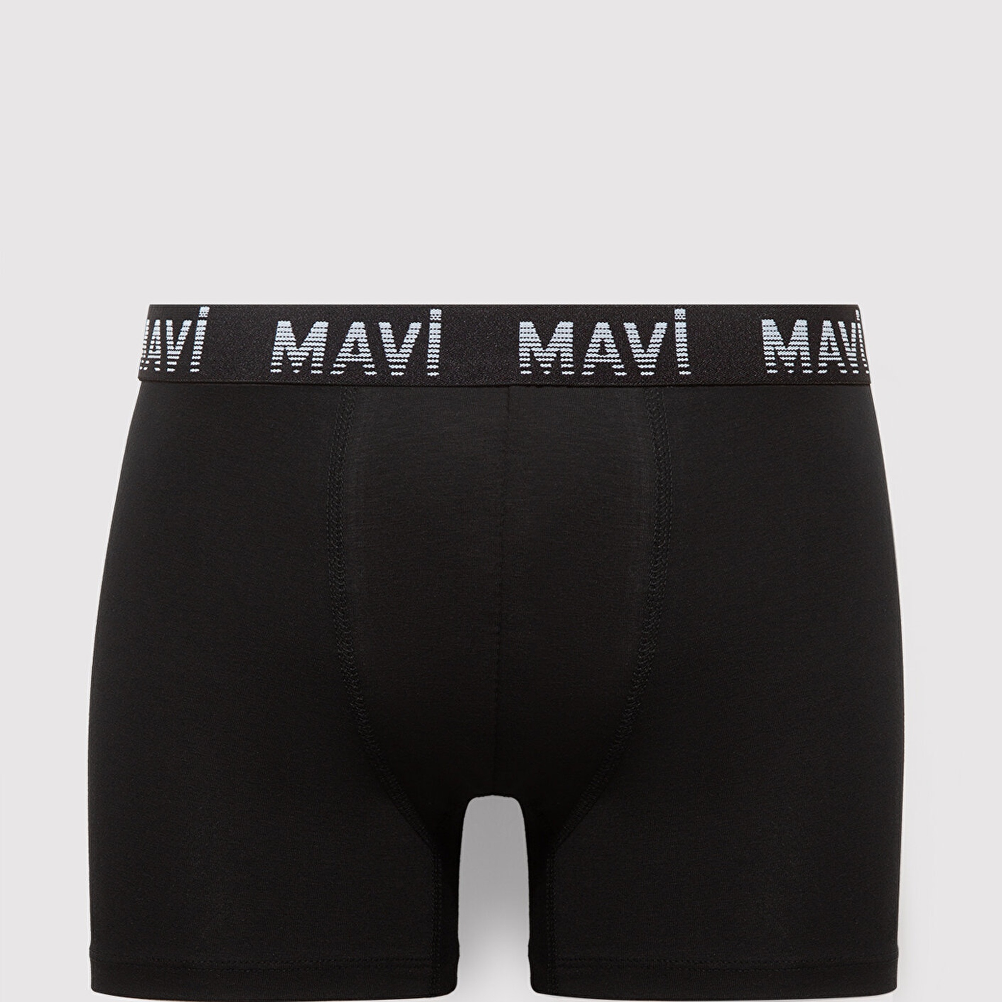 Mavi 7li Siyah Basic Boxer 0912287-900