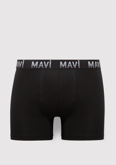  Mavi 7li Siyah Basic Boxer 0912287-900