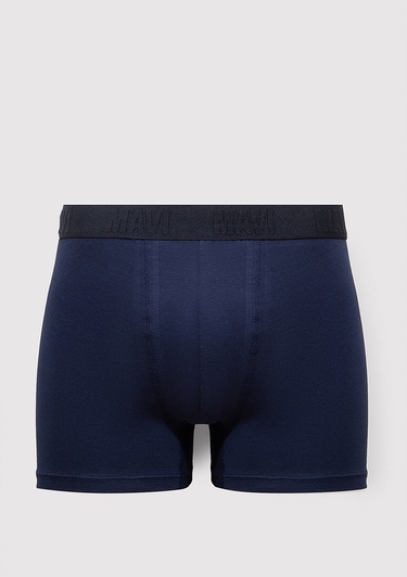  Mavi 5li Siyah Basic Boxer 0912280-900