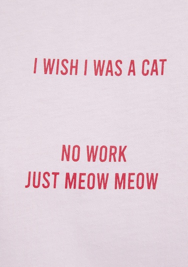  Mavi Baskılı Pembe Tişört Regular Fit / Normal Kesim 1614011-86953