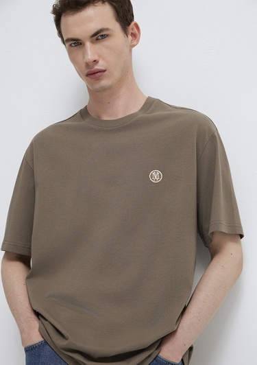  Mavi 2li Mavi Logo Tişört Loose Fit / Bol Rahat Kesim 0612545-70072