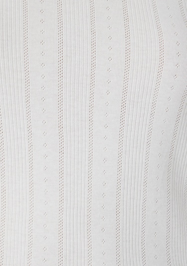  Mavi Ekru Basic Tişört Fitted / Vücuda Oturan Kesim 1613808-70057