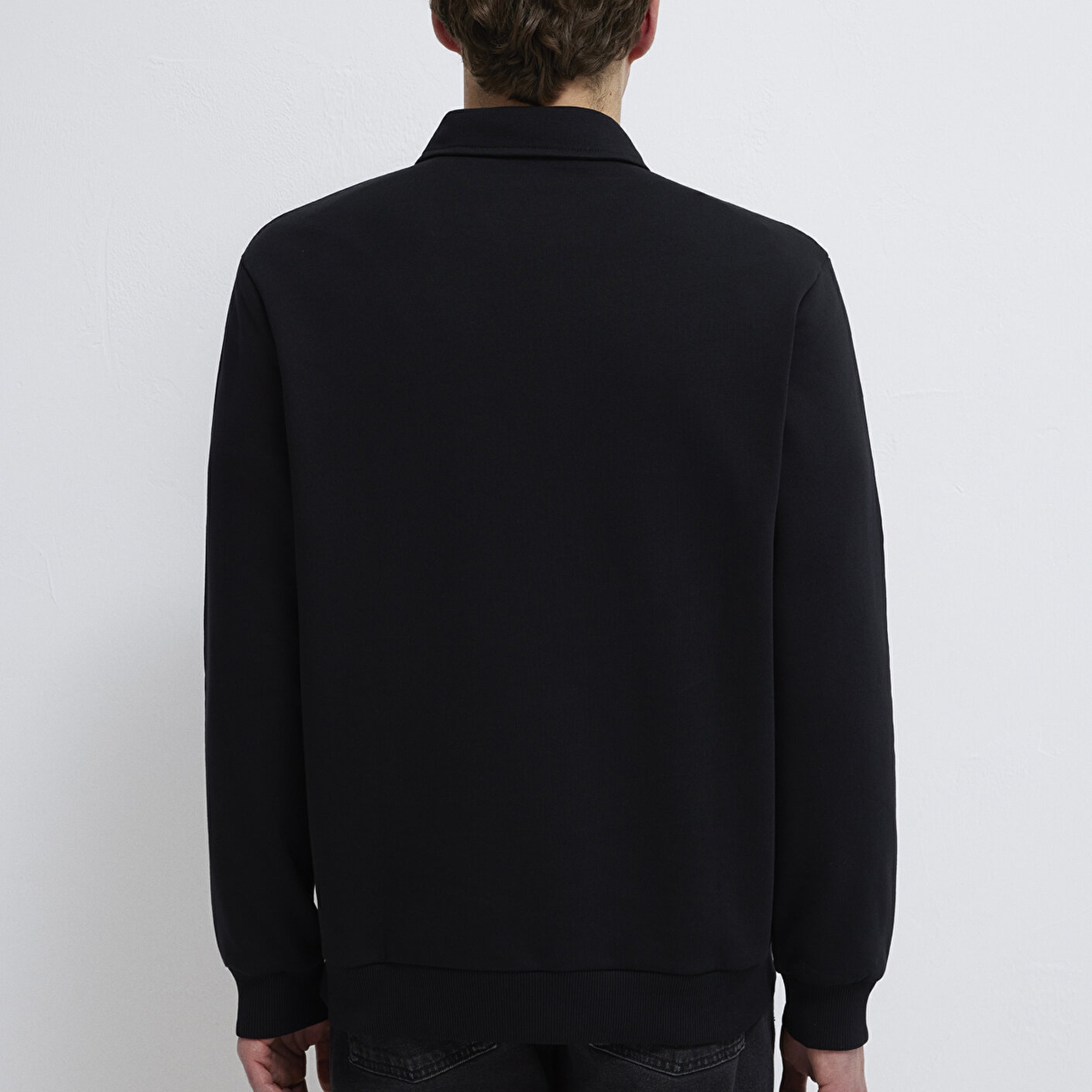 Mavi Yarı Fermuarlı Siyah Sweatshirt 0S10544-900