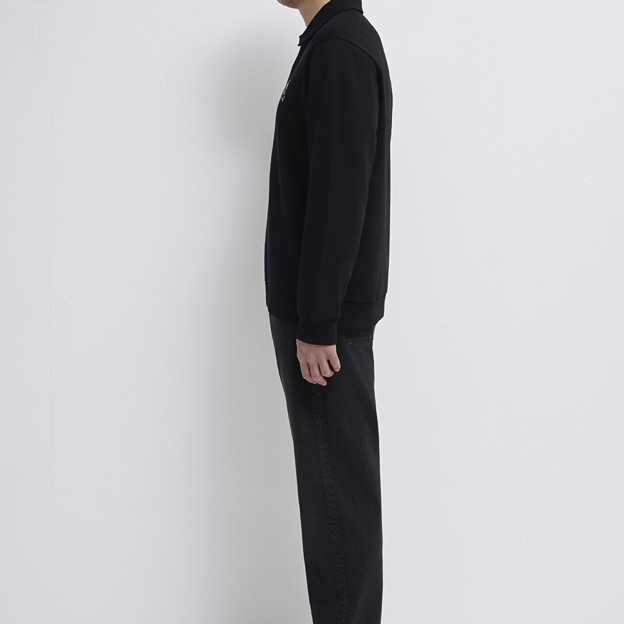 Mavi Yarı Fermuarlı Siyah Sweatshirt 0S10544-900