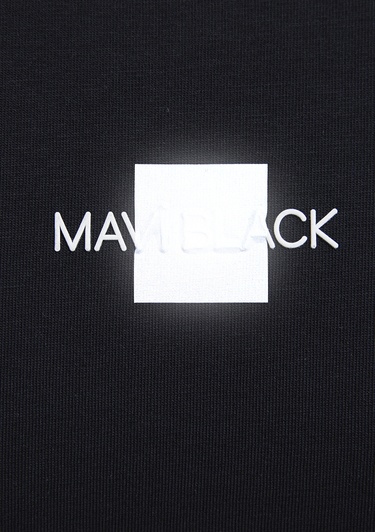  Mavi Mavi Black Siyah Tişört Loose Fit / Bol Rahat Kesim 0613132-900