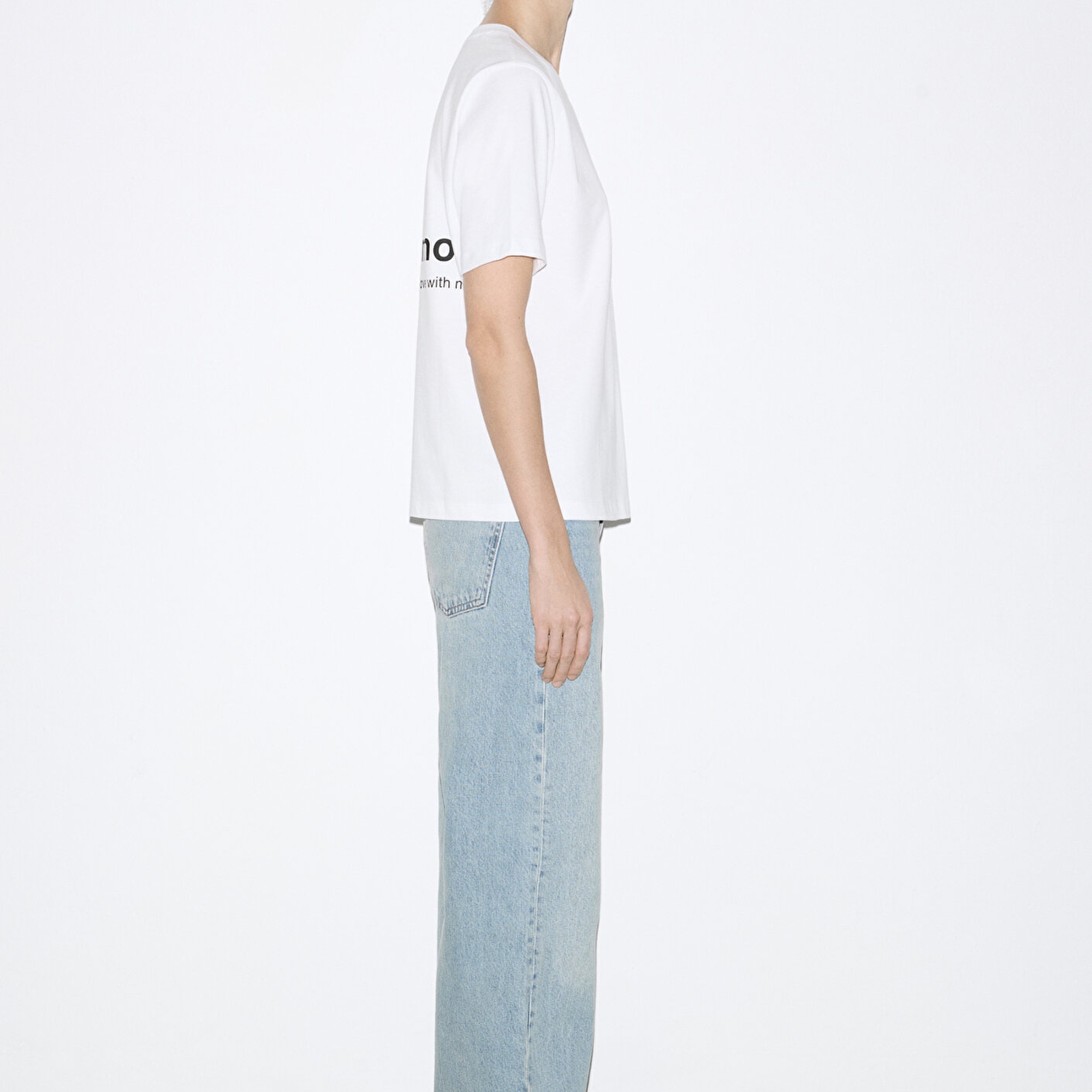 Mavi Beyaz Tişört Regular Fit / Normal Kesim 1613771-620