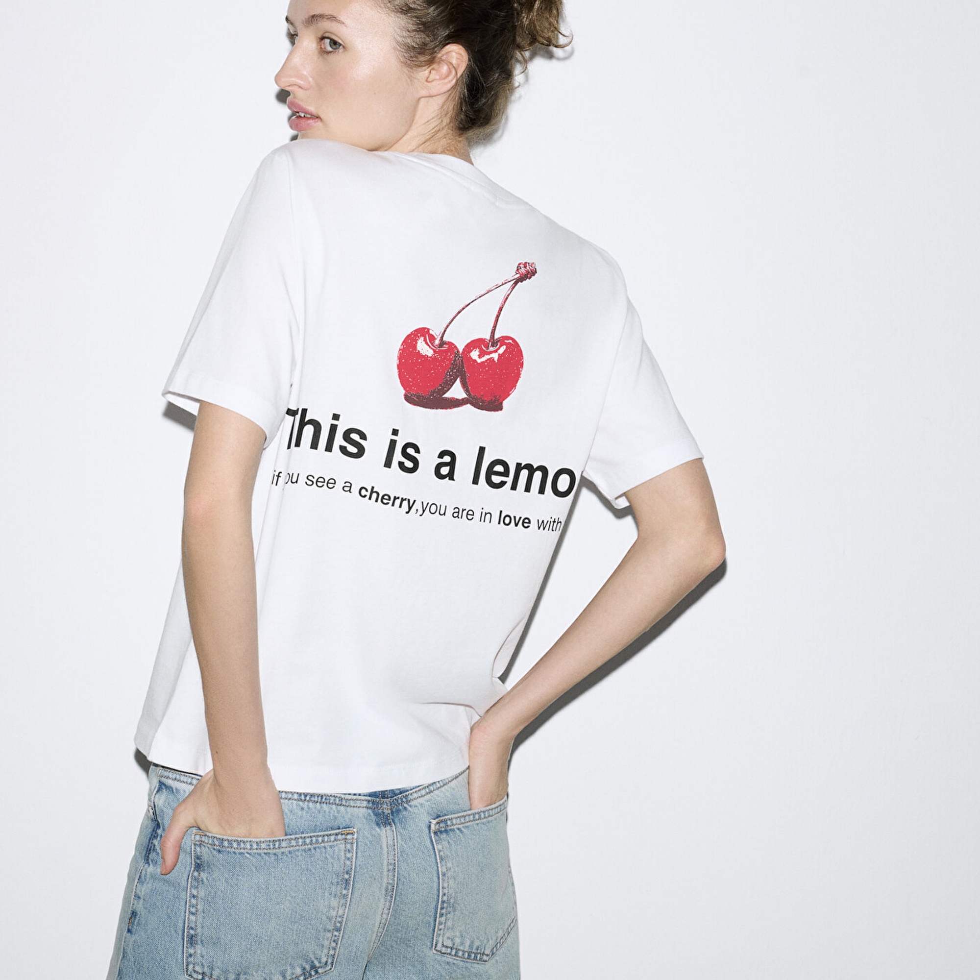 Mavi Beyaz Tişört Regular Fit / Normal Kesim 1613771-620