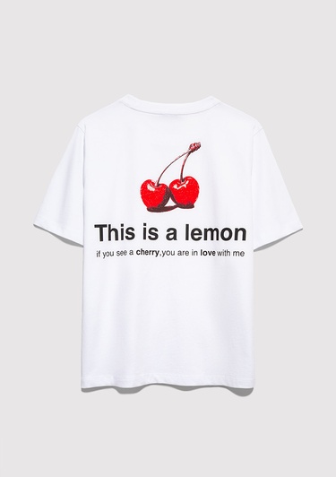  Mavi Beyaz Tişört Regular Fit / Normal Kesim 1613771-620