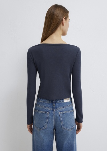  Mavi Lacivert Tişört  1613753-70726