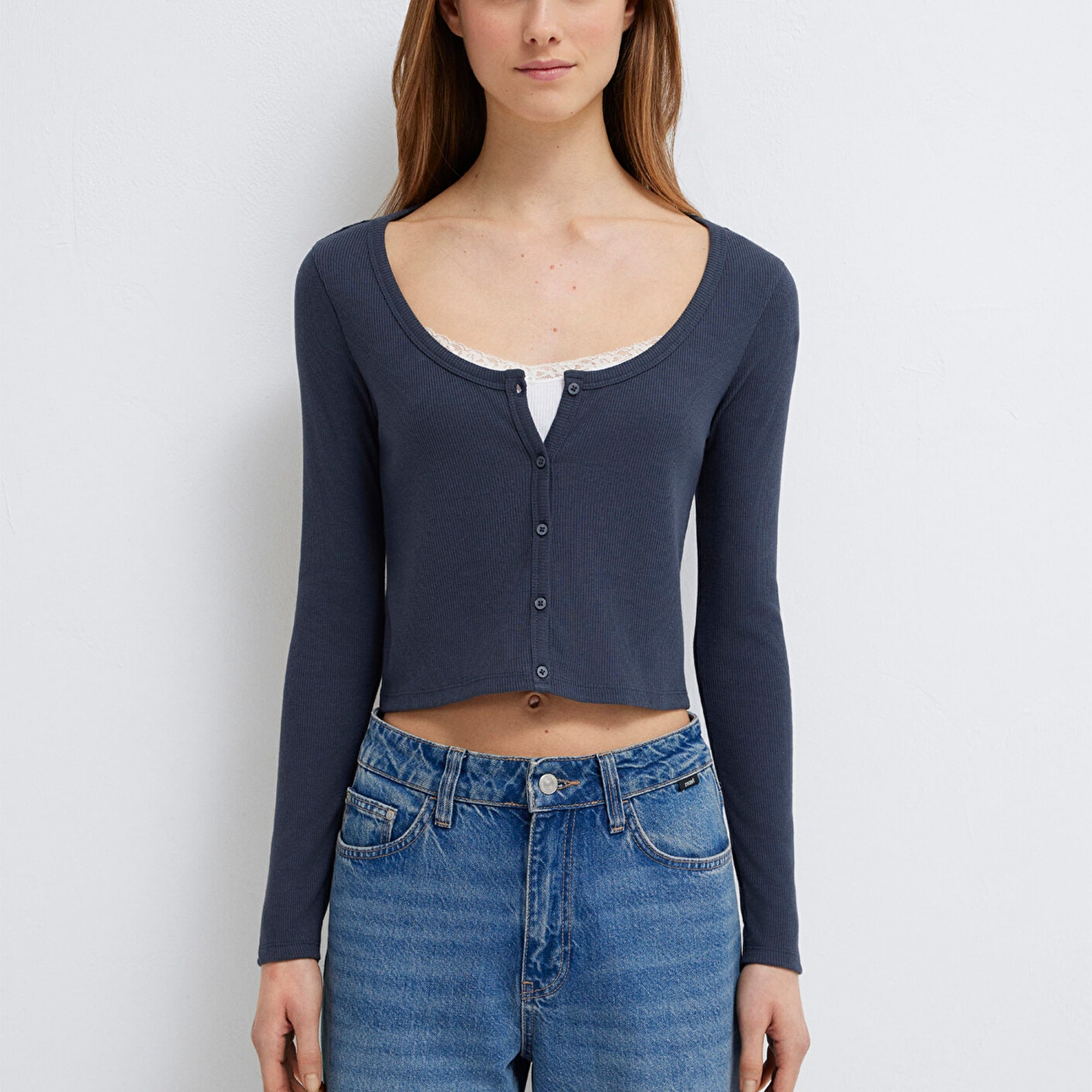 Mavi Lacivert Tişört  1613753-70726