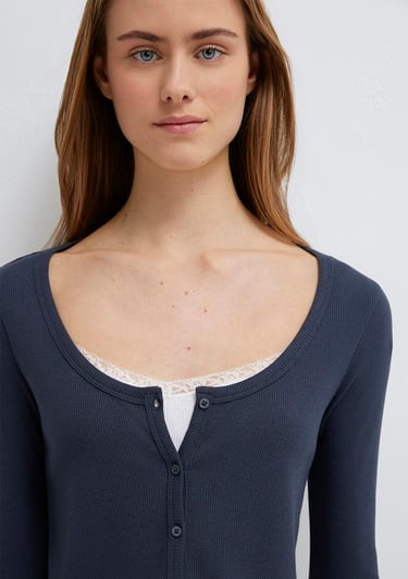  Mavi Lacivert Tişört  1613753-70726