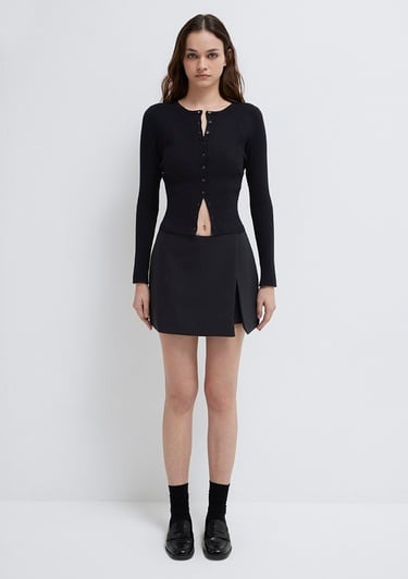  Mavi Siyah Şort 1410249-900