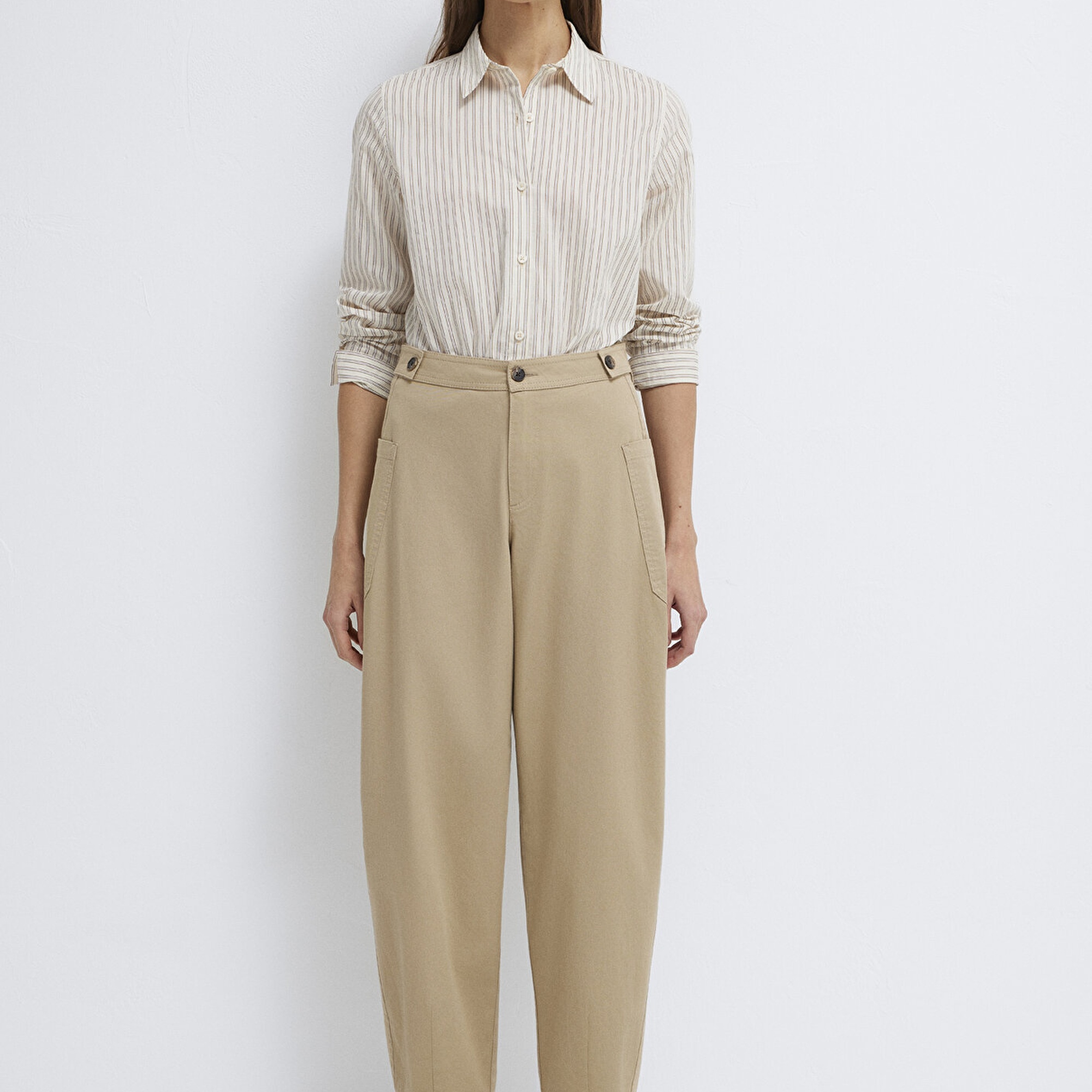 Mavi Bej Kumaş Pantolon 1011150-90378