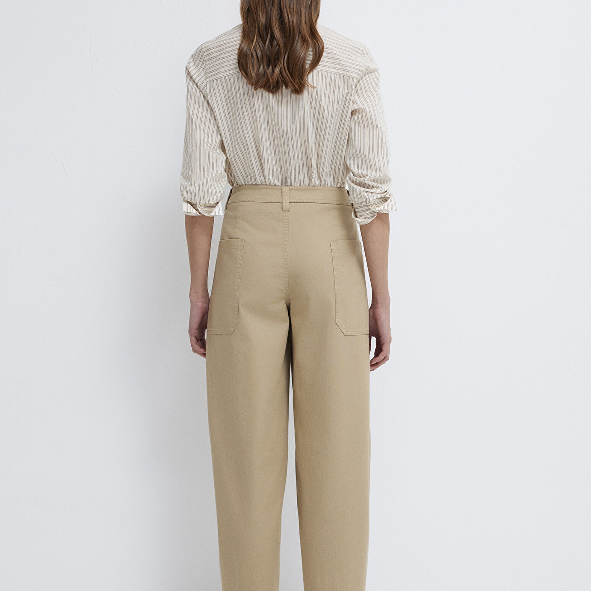 Mavi Bej Kumaş Pantolon 1011150-90378