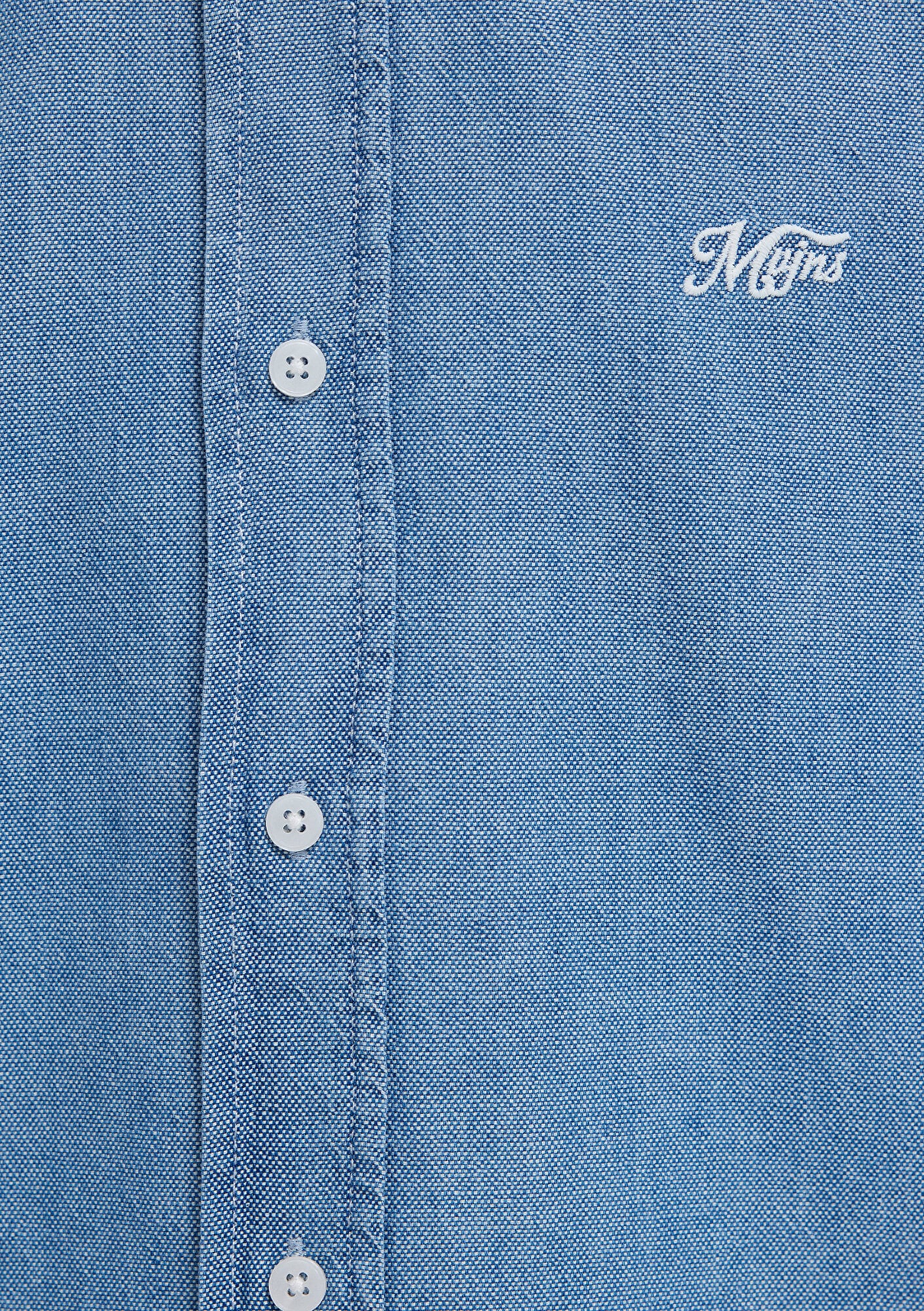 Mavi Mavi Gömlek Loose Fit / Bol Rahat Kesim 0211885-18790