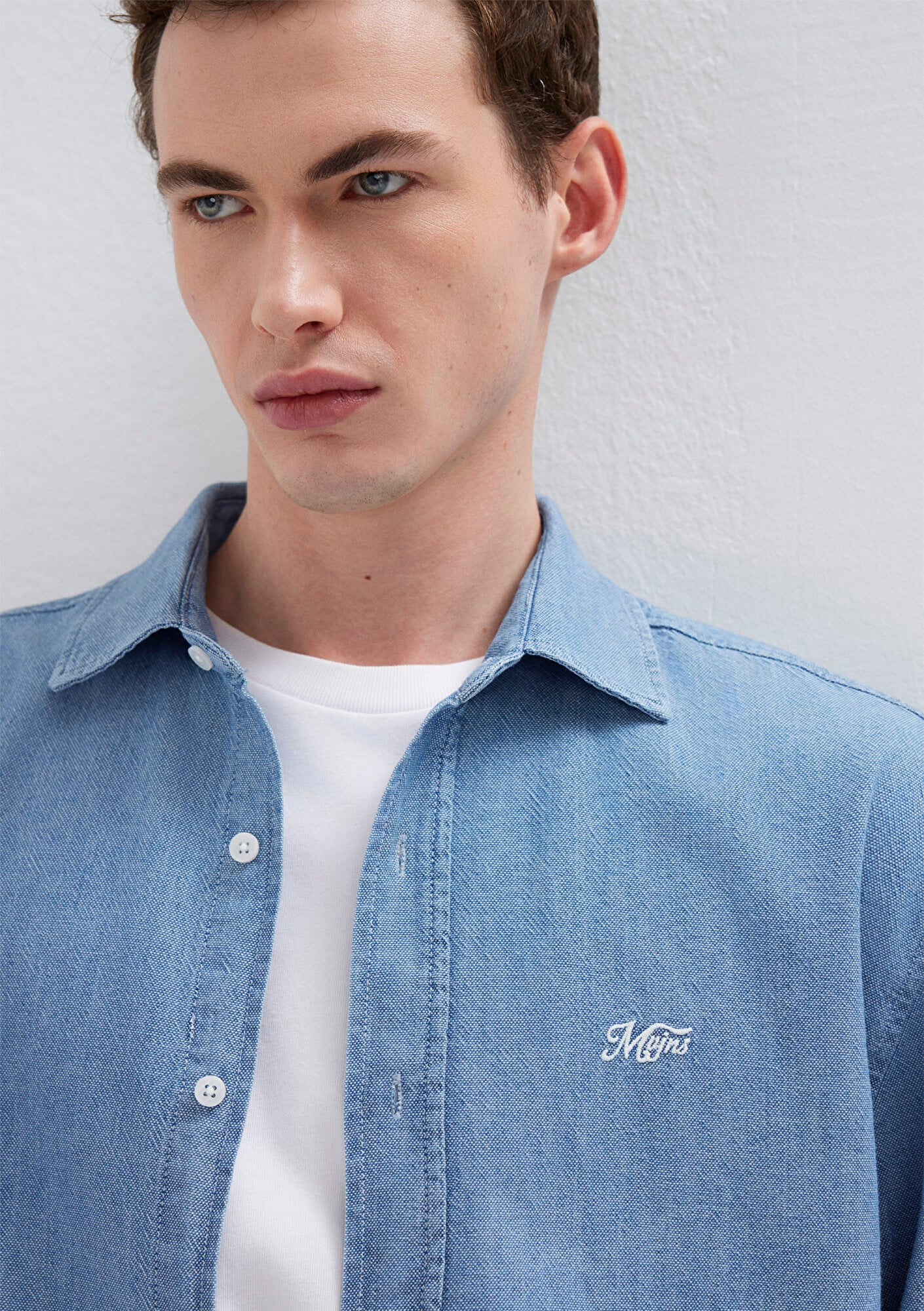 Mavi Mavi Gömlek Loose Fit / Bol Rahat Kesim 0211885-18790