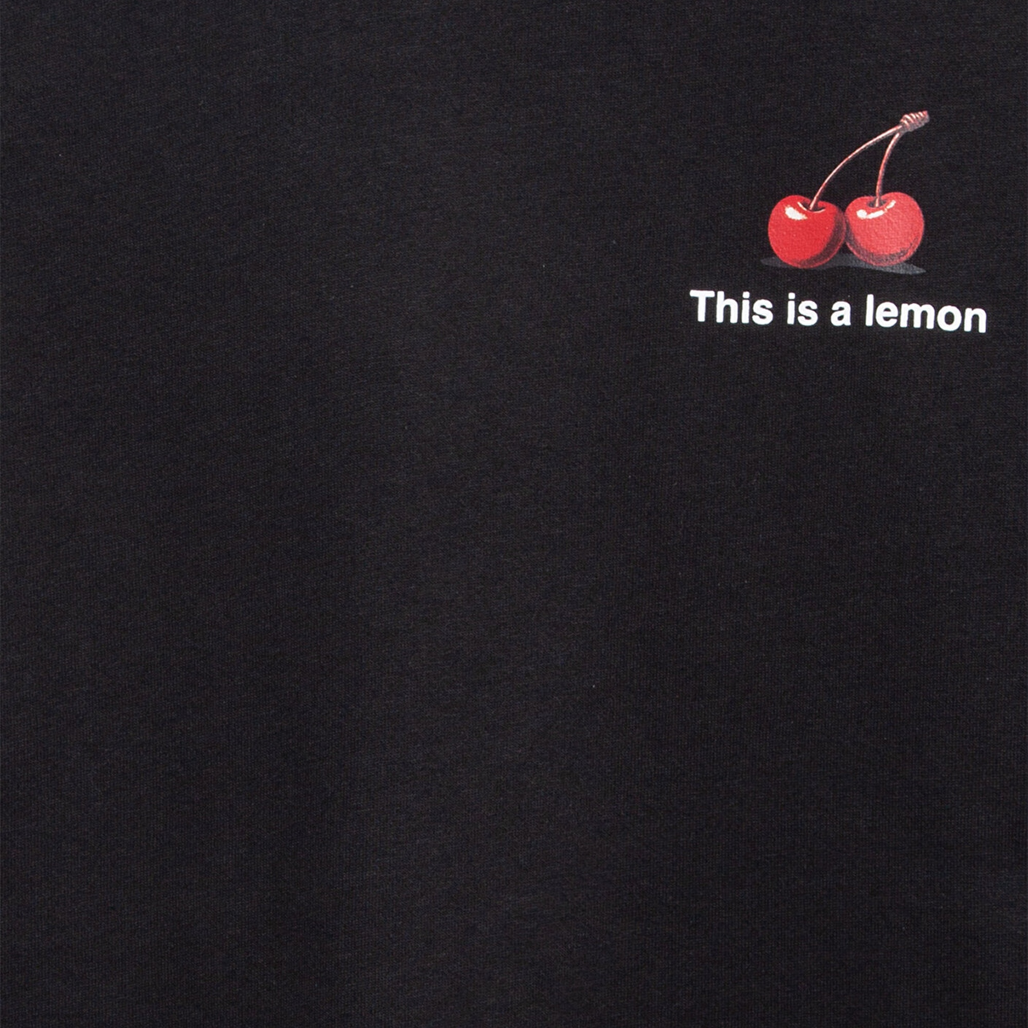 Mavi Baskılı Siyah Tişört Oversize / Geniş Kesim 0613255-71379