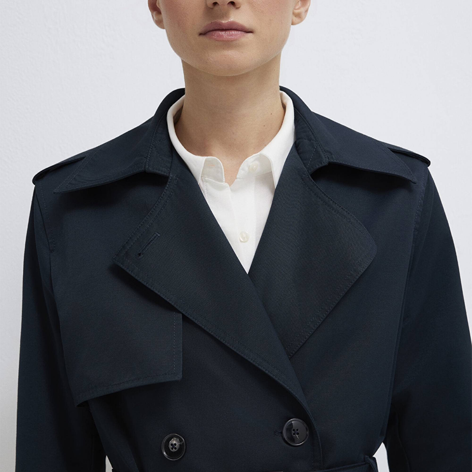 Mavi Lacivert Trençkot 1110501-90372