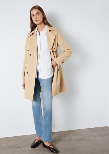 Mavi Bej Trençkot 1110501-82323