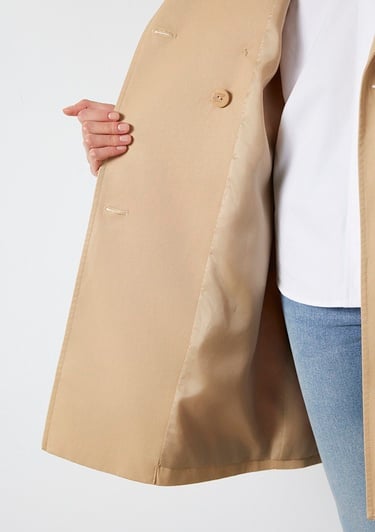  Mavi Bej Trençkot 1110501-82323