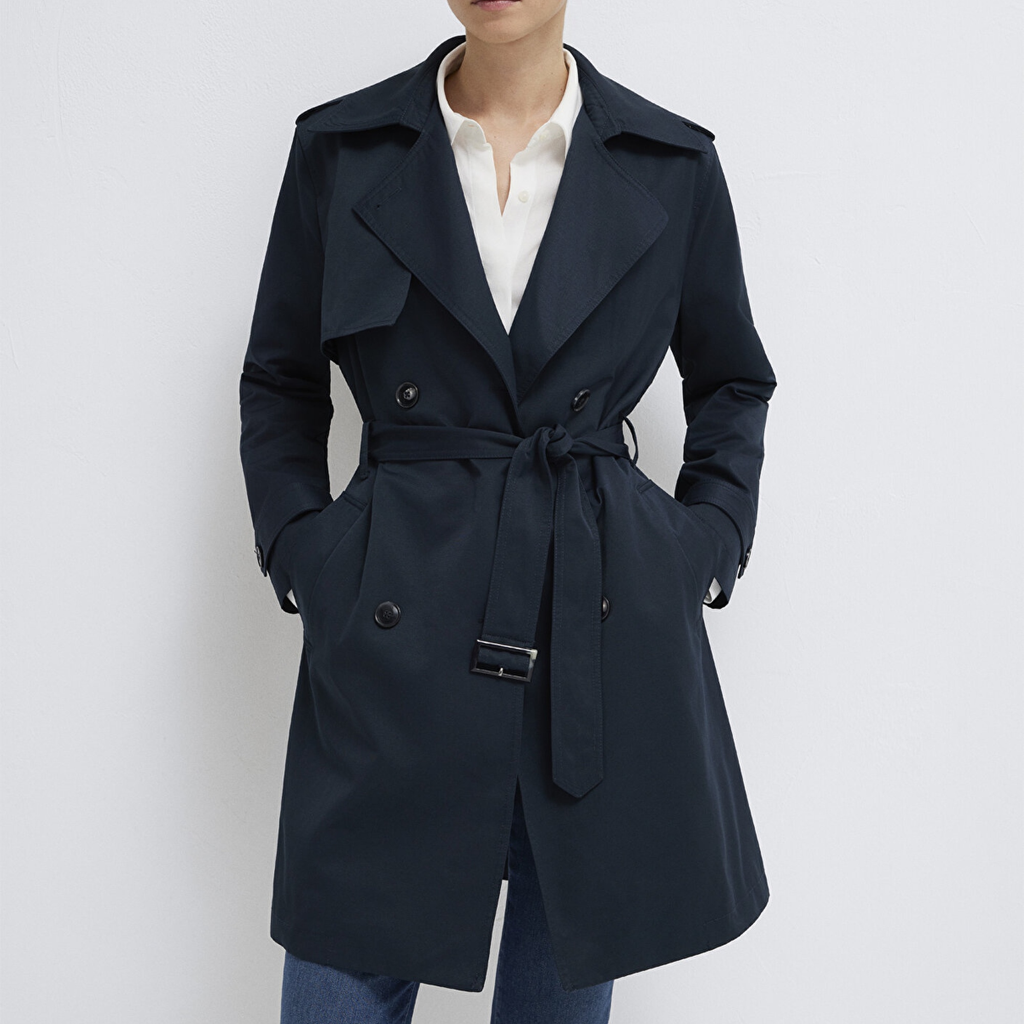 Mavi Lacivert Trençkot 1110501-90372