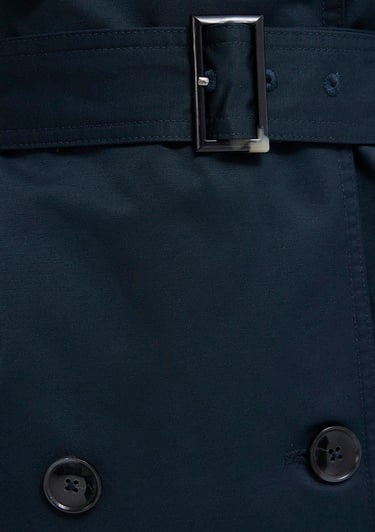  Mavi Lacivert Trençkot 1110501-90372