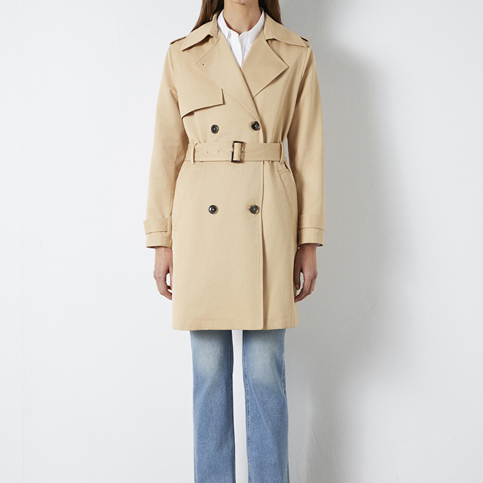 Mavi Bej Trençkot 1110501-82323