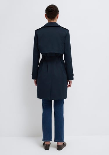  Mavi Lacivert Trençkot 1110501-90372
