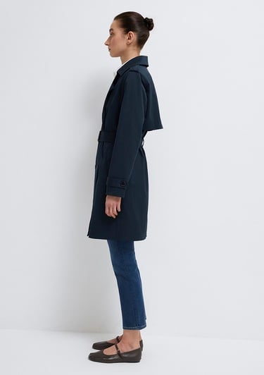  Mavi Lacivert Trençkot 1110501-90372