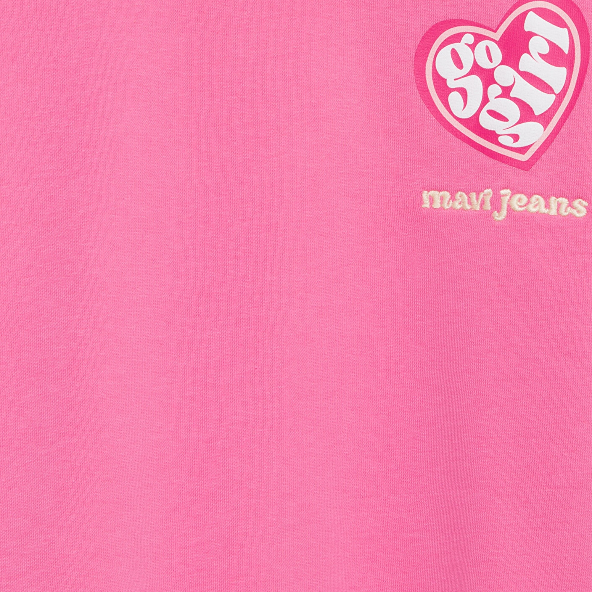 Mavi Baskılı Pembe Sweatshirt 7S10171-91355