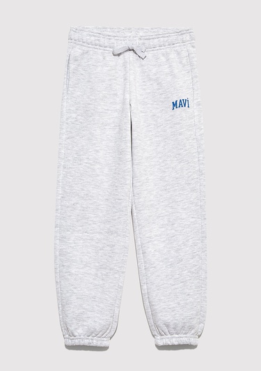  Mavi Mavi Logo Baskılı Gri Eşofman Altı 6010028-88467