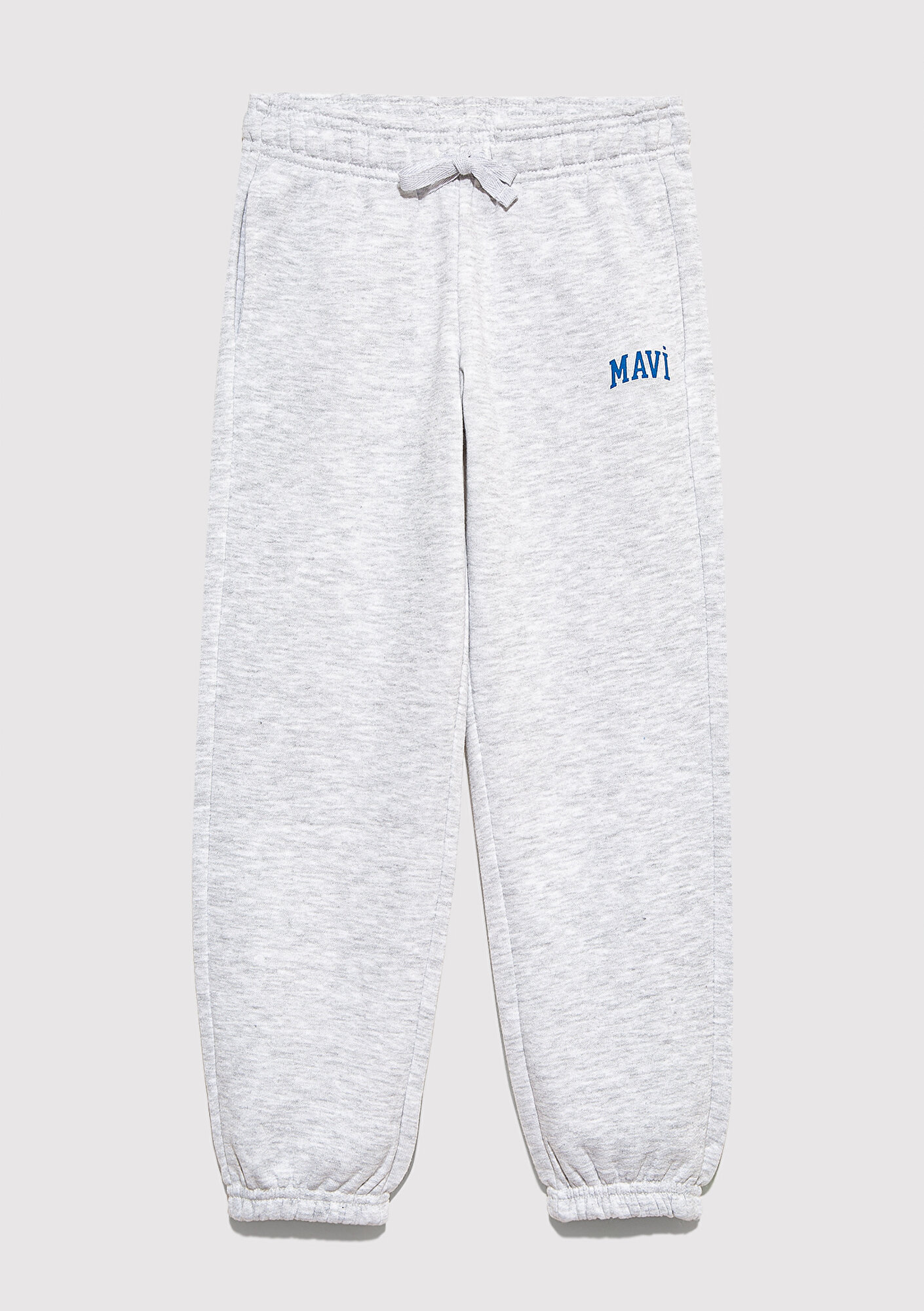  Mavi Mavi Logo Baskılı Gri Eşofman Altı 6010028-88467
