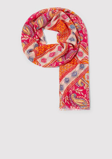  Mavi Kırmızı Şal 1913854-70480