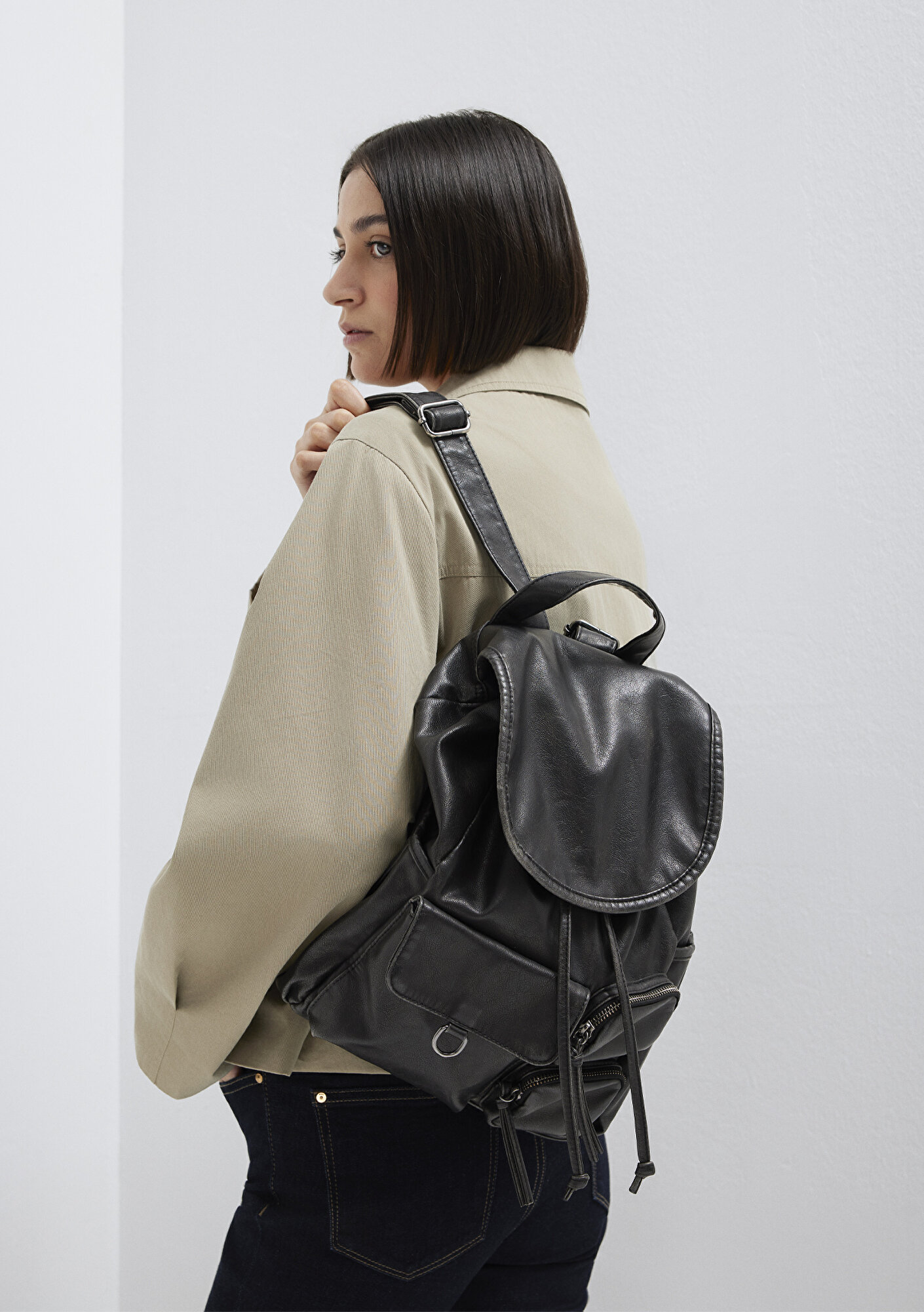  Mavi Antrasit Sırt Çantası 1913731-70763