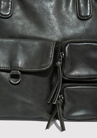  Mavi Antrasit Omuz Çantası 1913729-70763