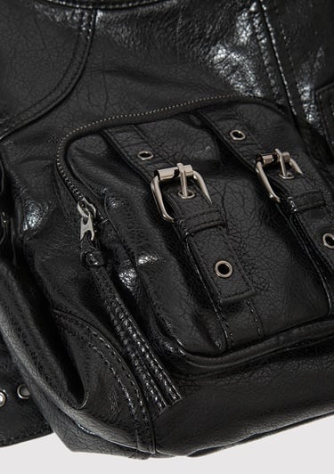  Mavi Siyah Omuz Çantası 1913730-900