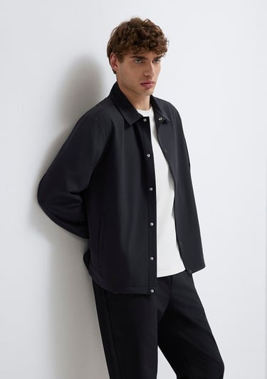  Mavi Siyah Ceket Regular Fit / Normal Kesim 0110754-71379